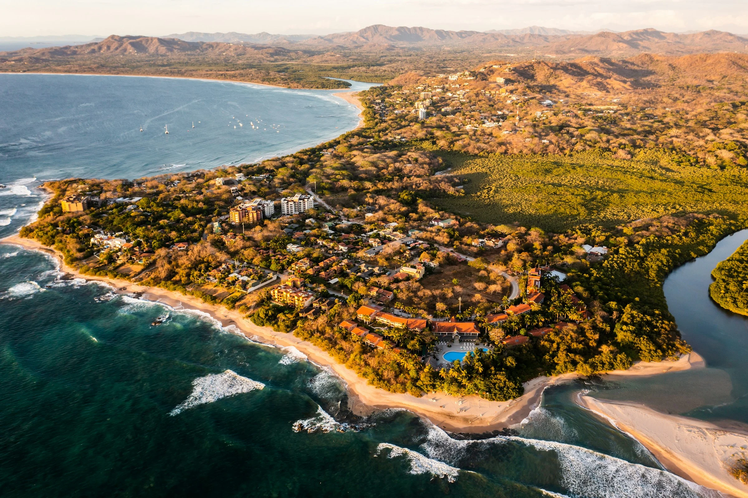 Guanacaste coastline and bays